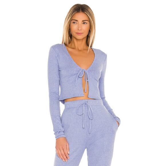 Majorelle Weekend Tie Top Blue Size S - Picture 1 of 7